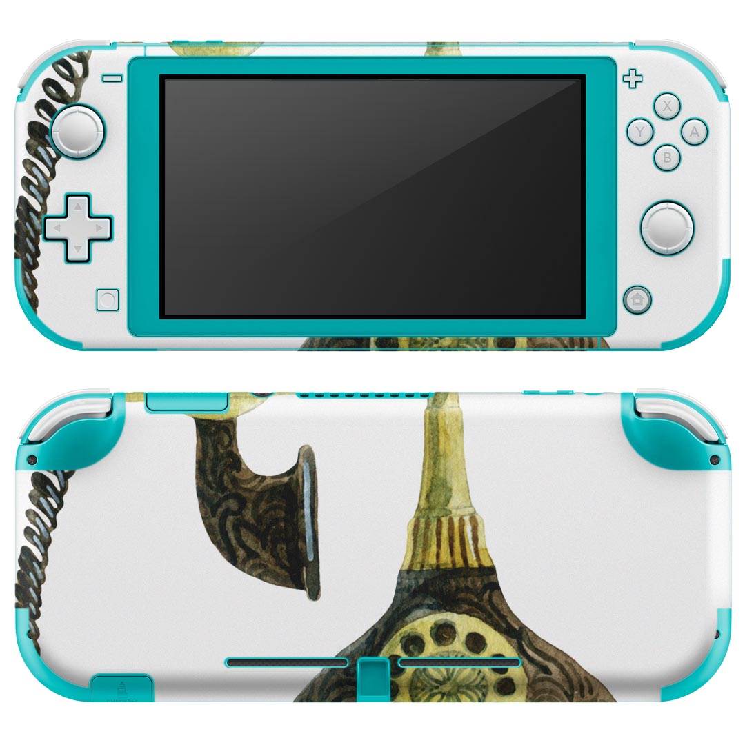 igsticker Nintendo Switch Lite 専用 デザインスキンシール 全面 ニンテンドー スイッチ ライト 専用 ゲーム機 カバー アクセサリー フィルム ステッカー エアフリー 013995 おしゃれ レトロ