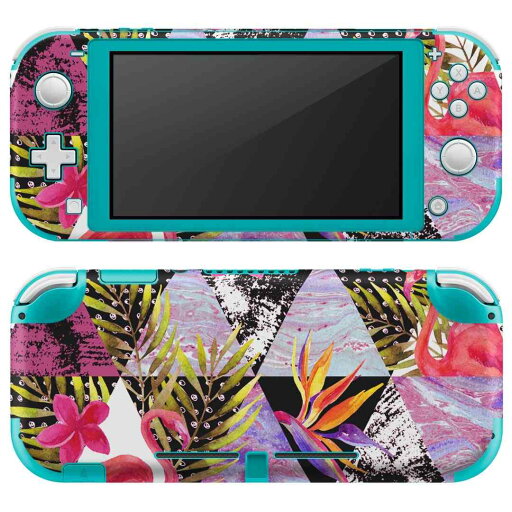 igsticker Nintendo Switch Lite 専用 デザインスキンシール 全面 ニンテンドー スイッチ ライト 専用 ゲーム機 カバー アクセサリー フィルム ステッカー エアフリー 014019 フラミンゴ トロピカル igsticker Nintendo Switch Lite 専用 デザインスキンシール 全面 ニンテンドー スイッチ ライト 専用 ゲーム機 カバー アクセサリー フィルム ステッカー エアフリー 014019 フラミンゴ トロピカル