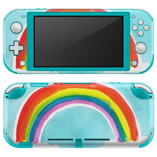 igsticker Nintendo Switch Lite 専用 デザインスキンシール 全面 ニンテンドー スイッチ ライト 専用 ゲーム機 カバー アクセサリー フィルム ステッカー エアフリー 014031 虹 レインボー 空 igsticker Nintendo Switch Lite 専用 デザインスキンシール 全面 ニンテンドー スイッチ ライト 専用 ゲーム機 カバー アクセサリー フィルム ステッカー エアフリー 014031 虹 レインボー 空