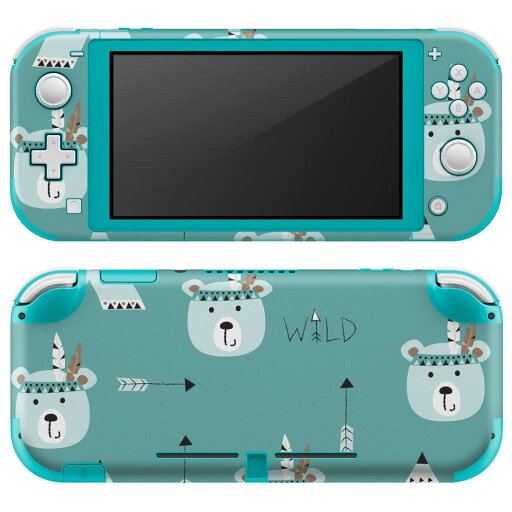 igsticker Nintendo Switch Lite 専用 デザインスキンシール 全面 ニンテンドー スイッチ ライト 専用 ゲーム機 カバー アクセサリー フィルム ステッカー エアフリー 014072 クマ 動物 アニマル igsticker Nintendo Switch Lite 専用 デザインスキンシール 全面 ニンテンドー スイッチ ライト 専用 ゲーム機 カバー アクセサリー フィルム ステッカー エアフリー 014072 クマ 動物 アニマル