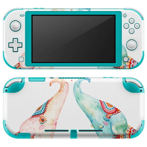 igsticker Nintendo Switch Lite 専用 デザインスキンシール 全面 ニンテンドー スイッチ ライト 専用 ゲーム機 カバー アクセサリー フィルム ステッカー エアフリー 014082 ゾウ 動物 アニマル igsticker Nintendo Switch Lite 専用 デザインスキンシール 全面 ニンテンドー スイッチ ライト 専用 ゲーム機 カバー アクセサリー フィルム ステッカー エアフリー 014082 ゾウ 動物 アニマル