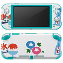 igsticker Nintendo Switch Lite 専用 デザインスキンシール 全面 ニンテンドー スイッチ ライト 専用 ゲーム機 カバー アクセサリー フィルム ステッカー エアフリー 014098 海 夏 花火