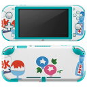 igsticker Nintendo Switch Lite 専用 デザインスキンシール 全面 ニンテンドー スイッチ ライト 専用 ゲーム機 カバー アクセサリー フィルム ステッカー エアフリー 014098 海　夏　花火