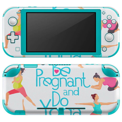 igsticker Nintendo Switch Lite 専用 デザインスキンシール 全面 ニンテンドー スイッチ ライト 専用 ゲーム機 カバー アクセサリー フィルム ステッカー エアフリー 014202 ヨガ スポーツ