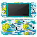 igsticker Nintendo Switch Lite 専用 デザインスキンシール 全面 ニンテンドー スイッチ ライト 専用 ゲーム機 カバー アクセサリー フィルム ステッカー エアフリー 014203 魚 海 生き物(2)