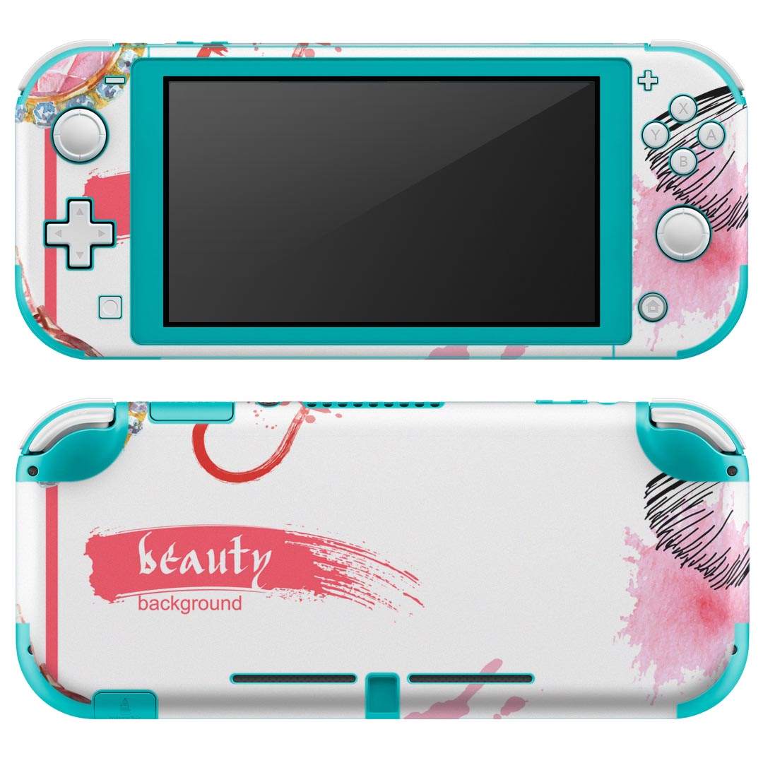 igsticker Nintendo Switch Lite 専用 デザインスキンシール 全面 ニンテンドー スイッチ ライト 専用 ゲーム機 カバー アクセサリー フィルム ステッカー エアフリー 014235 ファッション　おしゃれ