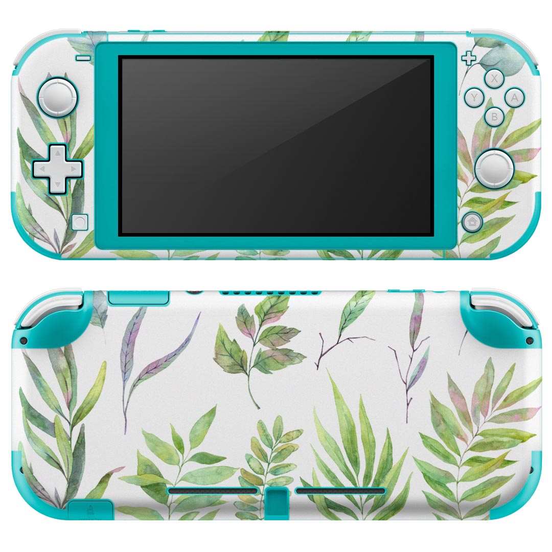製品名 Nintendo Switch Lite専用 デザインスキンシール セット内容 Nintendo Switch Lite本体用スキンシール（裏表）各1枚 ※液晶側シールは2パーツに分かれていますニンテンドースイッチライト専用です。据え置き機のSwitch本体やJoyコンには対応していません。 商品特徴 3M社製の再剥離性シートを素材に採用し、細かな位置調整がしやすく貼り直しが容易です。また、エアフリーでもありますので気泡が簡単に逃げるので、キレイに貼ることができます。専用の業務プリンターを使い、商品画像と遜色のない美しい印刷仕上がり。 注意事項 画像はサンプルですので、ご覧の環境によっては多少色味に違いを感じる場合がございます。 イメージと違った、モニターと色味が異なるという理由での交換や返金はご対応出来かねます。スキンシールのみの販売で、ニンテンドースイッチ本体などは付属しません。シワができた場合、ドライヤーなどで軽く温め、外側に向けてシワを伸ばすように貼ってください。初回貼付時の位置調整や貼り直しは可能ですが、しっかりと押し付けて接着させた後の再剥離、再利用は保証しておりません。また接着部に油分や汚れが付着しますと角の部分は剥がれやすくなりますので、貼付時はあまり触れないようにご注意ください。無地のセミグロスシートにデザインをプリントした商品で、デコなどの加工はございません。 凹凸や光沢があるように見えたり布地や金属を素材にしたように見える商品もありますが、デザインの図版によるものです。印刷時に微妙な画像のズレが生じる場合がございます。ご注文後に1点1点制作する受注生産品の為、不良品以外のご返品や交換は固くお断りします。 商品発送 完全受注生産のハンドメイド商品となりますので、既製品と比べて発送までお時間を頂いています。 基本的に決済確認後2?3営業日、最大で10営業日での発送となります。繁忙期や休業日明けの場合はさらに時間がかかる場合があります。 その際には別途メールにてご連絡致します。メール便の場合、発送日から到着までに2?4日ほどかかる場合が多く、紛失などの保障もご対応できかねます。あらかじめご了承下さい。