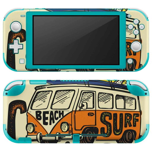 igsticker Nintendo Switch Lite 専用 デザインスキンシール 全面 ニンテンドー スイッチ ライト 専用 ゲーム機 カバー アクセサリー フィルム ステッカー エアフリー 014313 カリフォルニア サーフィン igsticker Nintendo Switch Lite 専用 デザインスキンシール 全面 ニンテンドー スイッチ ライト 専用 ゲーム機 カバー アクセサリー フィルム ステッカー エアフリー 014313 カリフォルニア サーフィン
