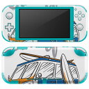 igsticker Nintendo Switch Lite 専用 デザインスキンシール 全面 ニンテンドー スイッチ ライト 専用 ゲーム機 カバー アクセサリー フィルム ステッカー エアフリー 014321 サーフィン 海 車(2)