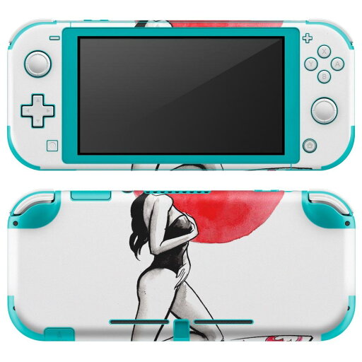 igsticker Nintendo Switch Lite 専用 デザインスキンシール 全面 ニンテンドー スイッチ ライト 専用 ゲーム機 カバー アクセサリー フィルム ステッカー エアフリー 014354 サーフィン ハイビスカス 海 igsticker Nintendo Switch Lite 専用 デザインスキンシール 全面 ニンテンドー スイッチ ライト 専用 ゲーム機 カバー アクセサリー フィルム ステッカー エアフリー 014354 サーフィン ハイビスカス 海