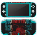 igsticker Nintendo Switch Lite 専用 デザインスキンシール 全面 ニンテンドー スイッチ ライト 専用 ゲーム機 カバー アクセサリー フィルム ステッカー エアフリー 014393 バイク 乗り物 ロゴ(2)