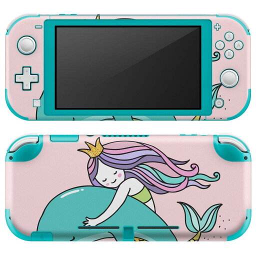 igsticker Nintendo Switch Lite 専用 デザインスキンシール 全面 ニンテンドー スイッチ ライト 専用 ゲーム機 カバー アクセサリー フィルム ステッカー エアフリー 014454 マーメイド 人魚 イルカ igsticker Nintendo Switch Lite 専用 デザインスキンシール 全面 ニンテンドー スイッチ ライト 専用 ゲーム機 カバー アクセサリー フィルム ステッカー エアフリー 014454 マーメイド 人魚 イルカ