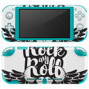 igsticker Nintendo Switch Lite 専用 デザインスキンシール 全面 ニンテンドー スイッチ ライト 専用 ゲーム機 カバー アクセサリー フィルム ステッカー エアフリー 014469 音楽 ロック ギター(2)