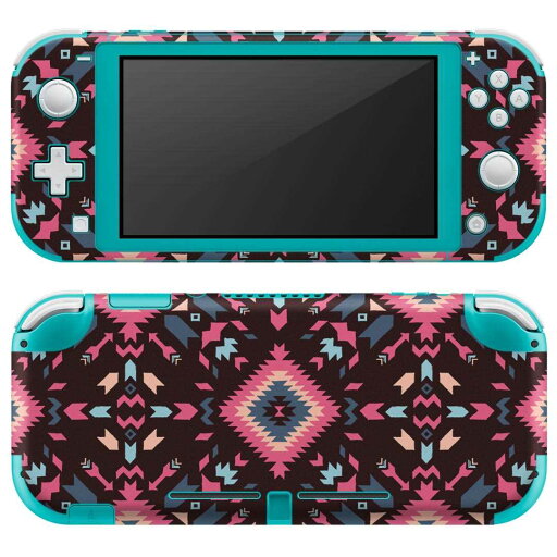 igsticker Nintendo Switch Lite 専用 デザインスキンシール 全面 ニンテンドー スイッチ ライト 専用 ゲーム機 カバー アクセサリー フィルム ステッカー エアフリー 014477 ネイティブ柄 模様 igsticker Nintendo Switch Lite 専用 デザインスキンシール 全面 ニンテンドー スイッチ ライト 専用 ゲーム機 カバー アクセサリー フィルム ステッカー エアフリー 014477 ネイティブ柄 模様
