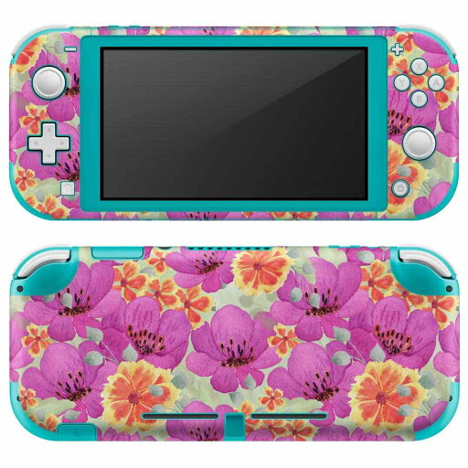 igsticker Nintendo Switch Lite 専用 デザインスキンシール 全面 ニンテンドー スイッチ ライト 専用 ゲーム機 カバー アクセサリー フィルム ステッカー エアフリー 014543 花 紫 igsticker Nintendo Switch Lite 専用 デザインスキンシール 全面 ニンテンドー スイッチ ライト 専用 ゲーム機 カバー アクセサリー フィルム ステッカー エアフリー 014543 花 紫