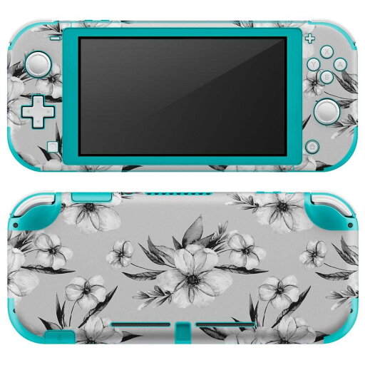 igsticker Nintendo Switch Lite 専用 デザインスキンシール 全面 ニンテンドー スイッチ ライト 専用 ゲーム機 カバー アクセサリー フィルム ステッカー エアフリー 014544 花  モノクロ igsticker Nintendo Switch Lite 専用 デザインスキンシール 全面 ニンテンドー スイッチ ライト 専用 ゲーム機 カバー アクセサリー フィルム ステッカー エアフリー 014544 花  モノクロ