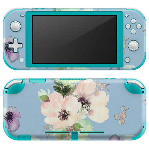 igsticker Nintendo Switch Lite 専用 デザインスキンシール 全面 ニンテンドー スイッチ ライト 専用 ゲーム機 カバー アクセサリー フィルム ステッカー エアフリー 014560 花 白 igsticker Nintendo Switch Lite 専用 デザインスキンシール 全面 ニンテンドー スイッチ ライト 専用 ゲーム機 カバー アクセサリー フィルム ステッカー エアフリー 014560 花 白
