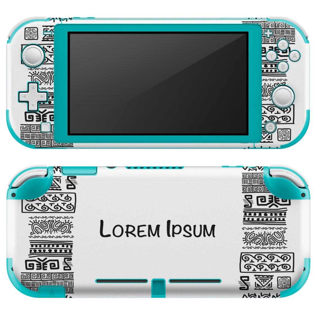 igsticker Nintendo Switch Lite 専用 デザインスキンシール 全面 ニンテンドー スイッチ ライト 専用 ゲーム機 カバー アクセサリー フィルム ステッカー エアフリー 014599 模様