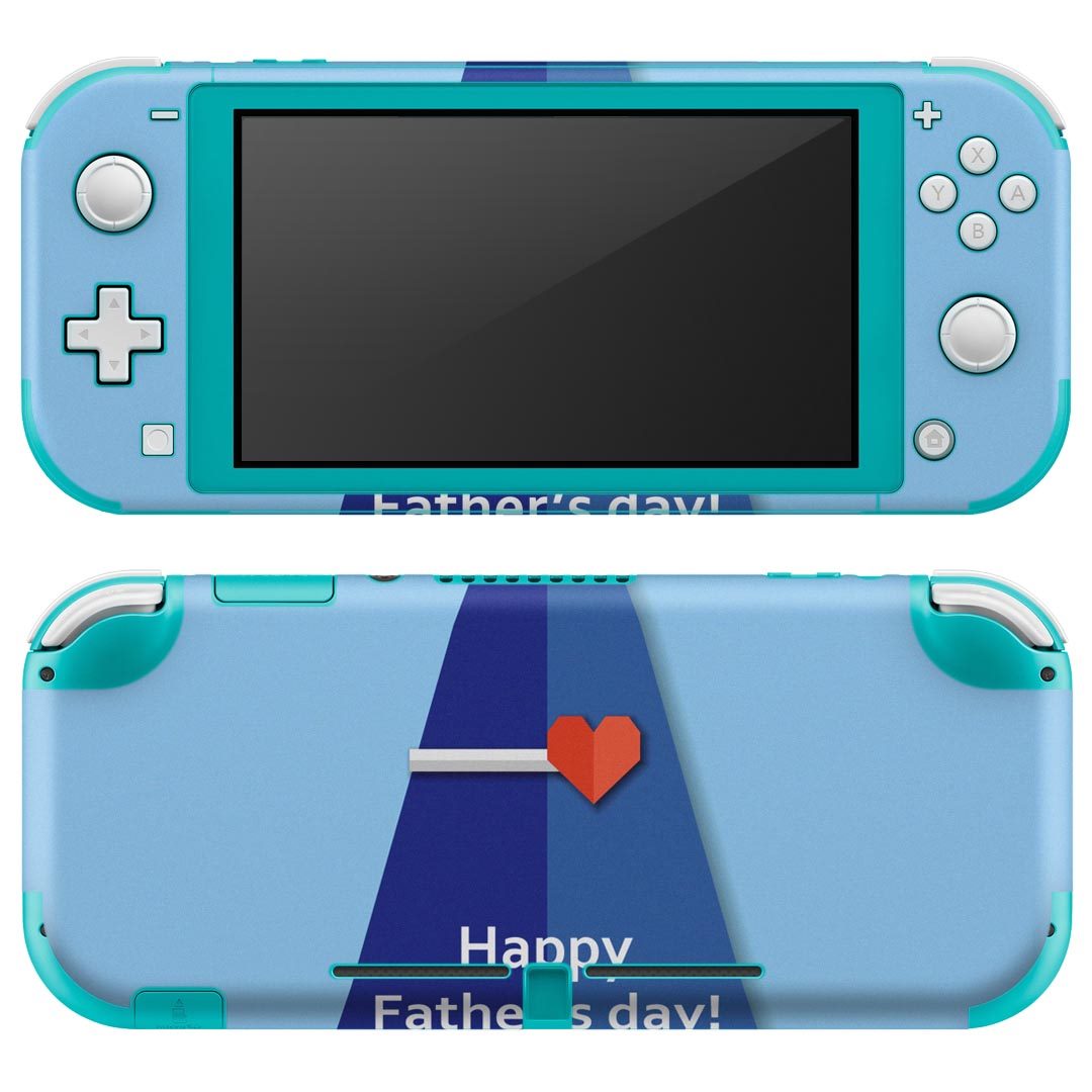 igsticker Nintendo Switch Lite 専用 デザインスキンシール 全面 ニンテンドー スイッチ ライト 専用 ゲーム機 カバー アクセサリー フィルム ステッカー エアフリー 014617 父の日 ネクタイ