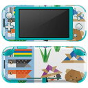 igsticker Nintendo Switch Lite 専用 デザインスキンシール 全面 ニンテンドー スイッチ ライト 専用 ゲーム機 カバー アクセサリー フィルム ステッカー エアフリー 014630 こどもの日 鯉のぼり(2)
