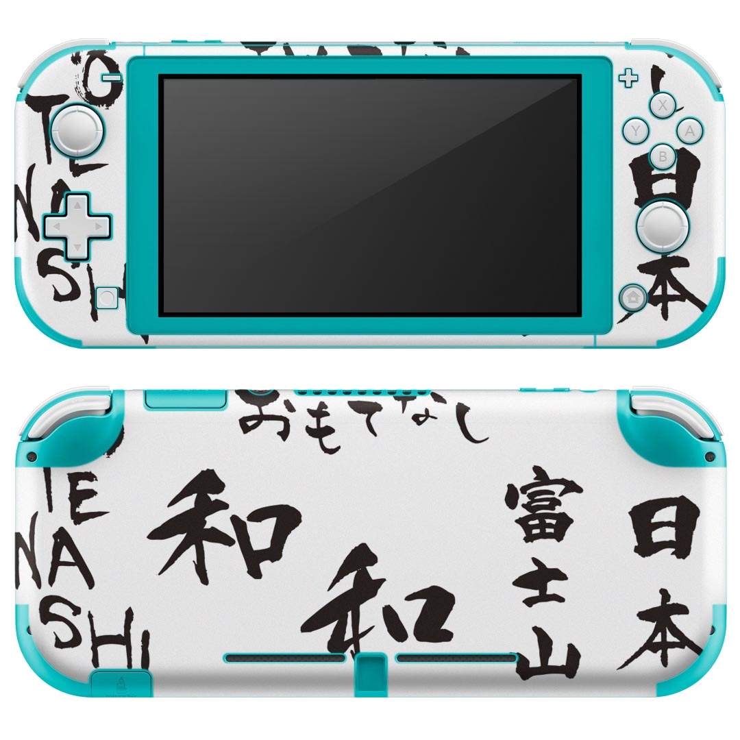 igsticker Nintendo Switch Lite 専用 デザインスキンシール 全面 ニンテンドー スイッチ ライト 専用 ゲーム機 カバー アクセサリー フィルム ステッカー エアフリー 014651 漢字 日本 名所