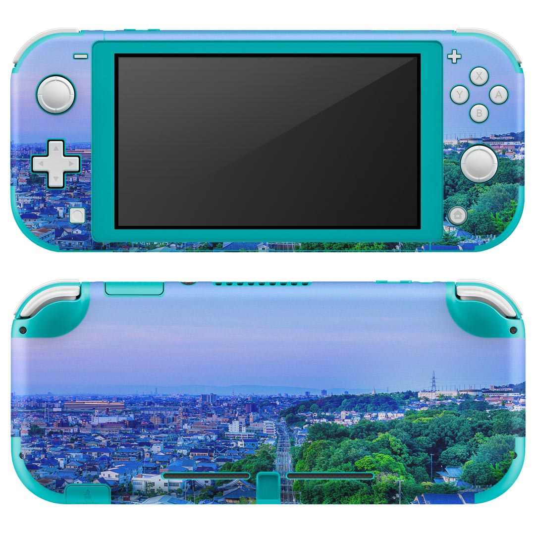 igsticker Nintendo Switch Lite 専用 デザインスキンシール 全面 ニンテンドー スイッチ ライト 専用 ゲーム機 カバー アクセサリー フィルム ステッカー エアフリー 014667 風景　景色　空
