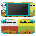 igsticker Nintendo Switch Lite 専用 デザインスキンシール 全面 ニンテンドー スイッチ ライト 専用 ゲーム機 カバー アクセサリー フィルム ステッカー エアフリー 014733 ハロウィン かぼちゃ