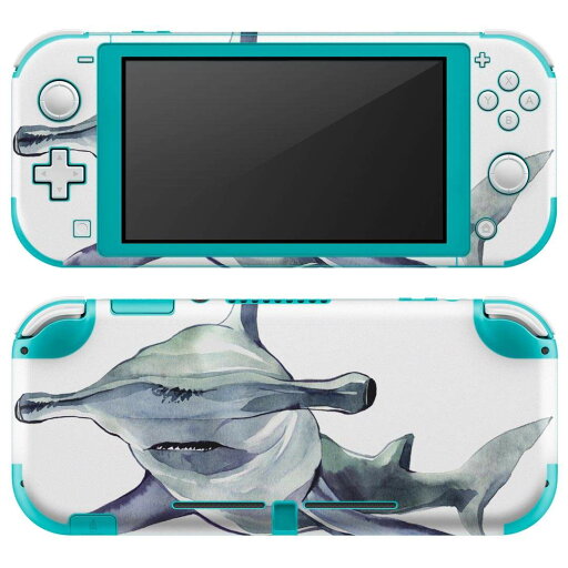 igsticker Nintendo Switch Lite 専用 デザインスキンシール 全面 ニンテンドー スイッチ ライト 専用 ゲーム機 カバー アクセサリー フィルム ステッカー エアフリー 014776 シュモクザメ 魚 海 igsticker Nintendo Switch Lite 専用 デザインスキンシール 全面 ニンテンドー スイッチ ライト 専用 ゲーム機 カバー アクセサリー フィルム ステッカー エアフリー 014776 シュモクザメ 魚 海