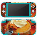 igsticker Nintendo Switch Lite 専用 デザインスキンシール 全面 ニンテンドー スイッチ ライト 専用 ゲーム機 カバー アクセサリー フィルム ステッカー エアフリー 014823 かぼちゃ ハロウィン デザート スイーツ