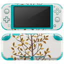 igsticker Nintendo Switch Lite 専用 デザインスキンシール 全面 ニンテンドー スイッチ ライト 専用 ゲーム機 カバー アクセサリー フィルム ステッカー エアフリー 014942 秋　木　枯れ木