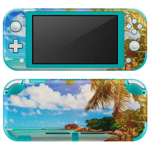 igsticker Nintendo Switch Lite 専用 デザインスキンシール 全面 ニンテンドー スイッチ ライト 専用 ゲーム機 カバー アクセサリー フィルム ステッカー エアフリー 014987 景色 風景 夏 海 南国 ヤシの木 igsticker Nintendo Switch Lite 専用 デザインスキンシール 全面 ニンテンドー スイッチ ライト 専用 ゲーム機 カバー アクセサリー フィルム ステッカー エアフリー 014987 景色 風景 夏 海 南国 ヤシの木