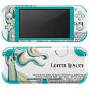 igsticker Nintendo Switch Lite 専用 デザインスキンシール 全面 ニンテンドー スイッチ ライト 専用 ゲーム機 カバー アクセサリー フィルム ステッカー エアフリー 015257 鯉 魚 こどもの日 英字(2)