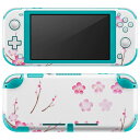 igsticker Nintendo Switch Lite 専用 デザインスキンシール 全面 ニンテンドー スイッチ ライト 専用 ゲーム機 カバー アクセサリー フィルム ステッカー エアフリー 015260 春 桜 ランドセル 入学式 こども