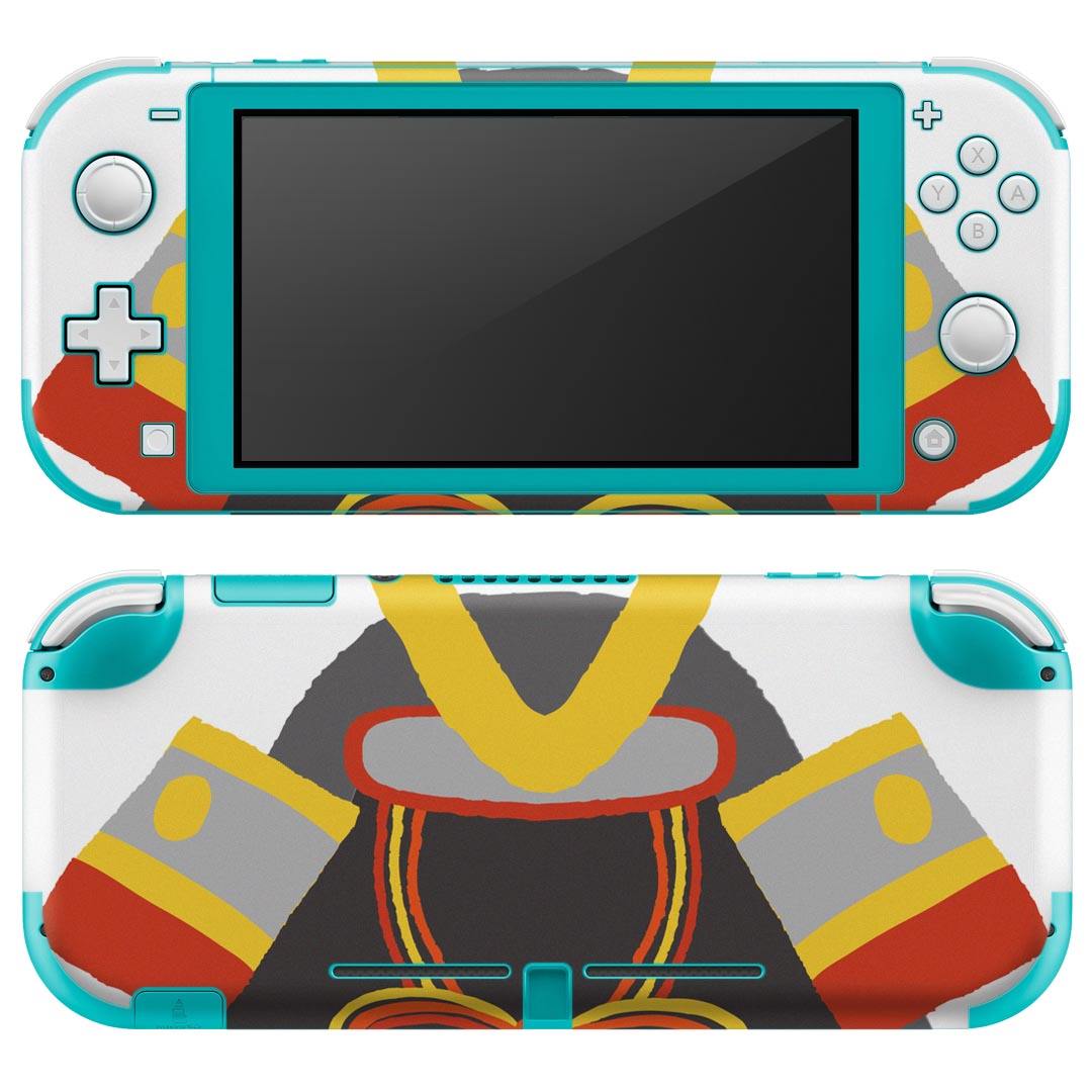 igsticker Nintendo Switch Lite 専用 デザインスキンシール 全面 ニンテンドー スイッチ ライト 専用 ゲーム機 カバー アクセサリー フィルム ステッカー エアフリー 015268 こどもの日 鯉のぼり 兜 熊
