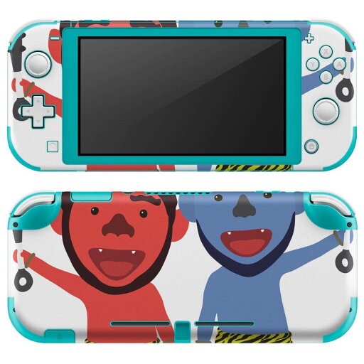 igsticker Nintendo Switch Lite 専用 デザインスキンシール 全面 ニンテンドー スイッチ ライト 専用 ゲーム機 カバー アクセサリー フィルム ステッカー エアフリー 015345 節分の日 節句 季節 鬼