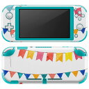 igsticker Nintendo Switch Lite 専用 デザインスキンシール 全面 ニンテンドー スイッチ ライト 専用 ゲーム機 カバー アクセサリー フィルム ステッカー エアフリー 015371 誕生日　飾り　プレゼント　風船