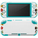 igsticker Nintendo Switch Lite 専用 デザインスキンシール 全面 ニンテンドー スイッチ ライト 専用 ゲーム機 カバー アクセサリー フィルム ステッカー エアフリー 015421 節分 鬼 梅 イベント 節句