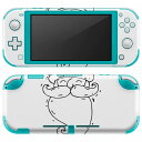 igsticker Nintendo Switch Lite 専用 デザインスキンシール 全面 ニンテンドー スイッチ ライト 専用 ゲーム機 カバー アクセサリー フィルム ステッカー エアフリー 015486 クリスマス サンタクロース