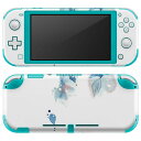 igsticker Nintendo Switch Lite 専用 デザインスキンシール 全面 ニンテンドー スイッチ ライト 専用 ゲーム機 カバー アクセサリー フィルム ステッカー エアフリー 015597 草 水彩 やわらか
