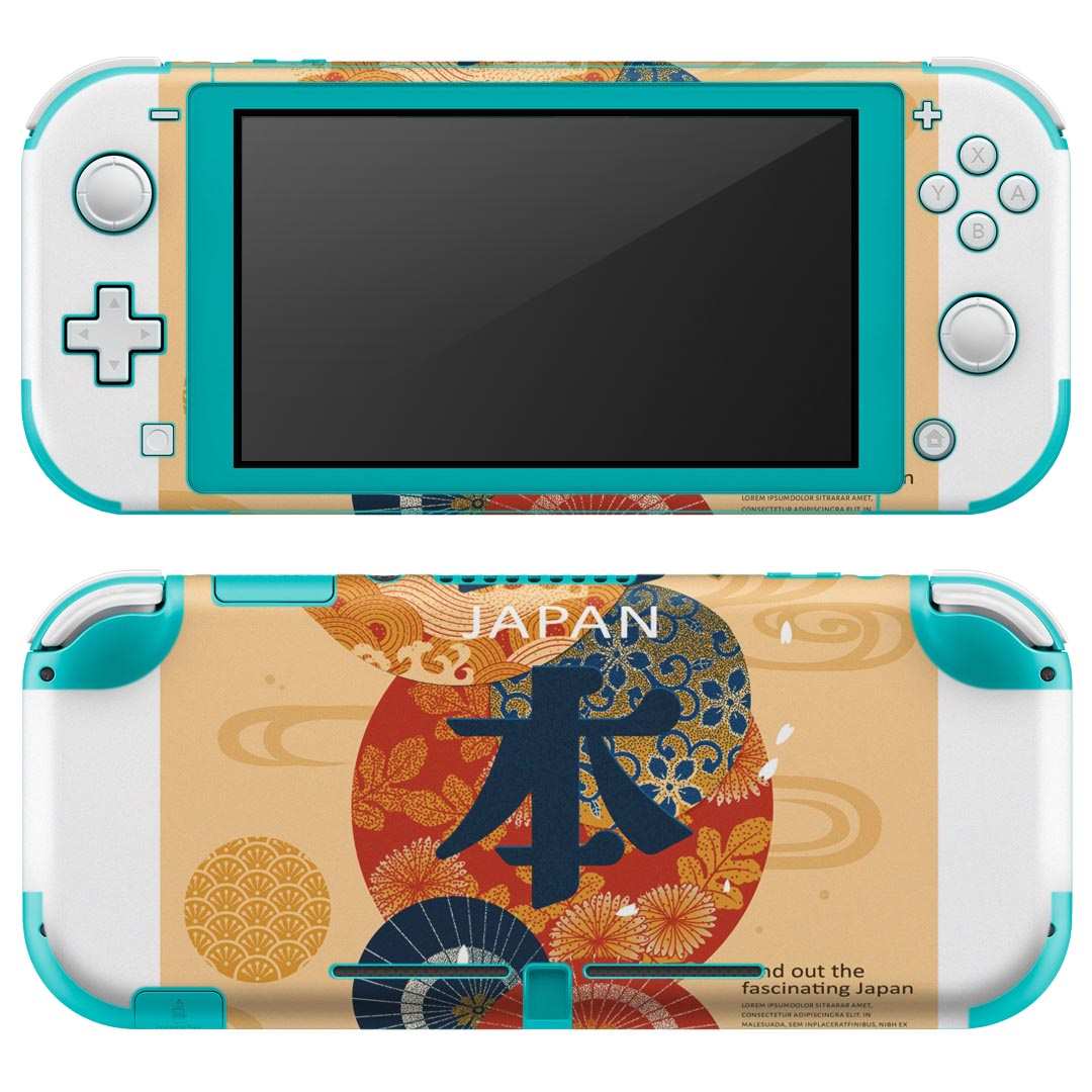 igsticker Nintendo Switch Lite 専用 デザインスキンシール 全面 ニンテンドー スイッチ ライト 専用 ゲーム機 カバー アクセサリー フィルム ステッカー エアフリー 015660 日本 和柄 鶴
