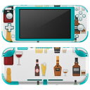 igsticker Nintendo Switch Lite 専用 デザインスキンシール 全面 ニンテンドー スイッチ ライト 専用 ゲーム機 カバー アクセサリー ..