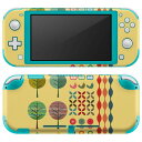 igsticker Nintendo Switch Lite 専用 デザインスキンシール 全面 ニンテンドー スイッチ ライト 専用 ゲーム機 カバー アクセサリー フィルム ステッカー エアフリー 015767 木 りんご 植物(2)
