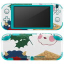 igsticker Nintendo Switch Lite 専用 デザインスキンシール 全面 ニンテンドー スイッチ ライト 専用 ゲーム機 カバー アクセサリー フィルム ステッカー エアフリー 015786 節分　豆まき　鬼