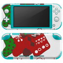 igsticker Nintendo Switch Lite 専用 デザインスキンシール 全面 ニンテンドー スイッチ ライト 専用 ゲーム機 カバー アクセサリー フィルム ステッカー エアフリー 015789 クリスマス 靴下 かわいい