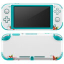 igsticker Nintendo Switch Lite 専用 デザインスキンシール 全面 ニンテンドー スイッチ ライト 専用 ゲーム機 カバー アクセサリー フィルム ステッカー エアフリー 015792 手　足　走る　カラフル