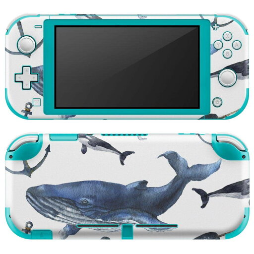 igsticker Nintendo Switch Lite 専用 デザインスキンシール 全面 ニンテンドー スイッチ ライト 専用 ゲーム機 カバー アクセサリー フィルム ステッカー エアフリー 015837 魚 海 くじら シャチ igsticker Nintendo Switch Lite 専用 デザインスキンシール 全面 ニンテンドー スイッチ ライト 専用 ゲーム機 カバー アクセサリー フィルム ステッカー エアフリー 015837 魚 海 くじら シャチ