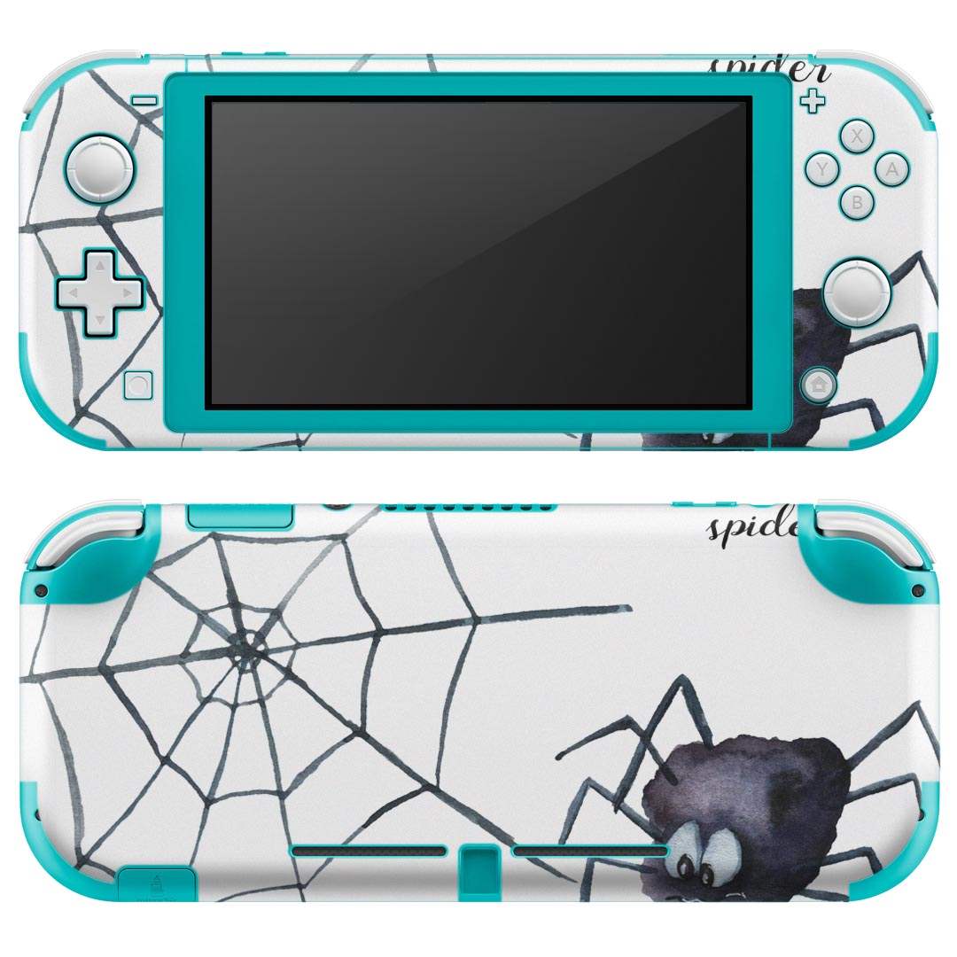 製品名 Nintendo Switch Lite専用 デザインスキンシール セット内容 Nintendo Switch Lite本体用スキンシール（裏表）各1枚 ※液晶側シールは2パーツに分かれていますニンテンドースイッチライト専用です。据え置き機のSwitch本体やJoyコンには対応していません。 商品特徴 3M社製の再剥離性シートを素材に採用し、細かな位置調整がしやすく貼り直しが容易です。また、エアフリーでもありますので気泡が簡単に逃げるので、キレイに貼ることができます。専用の業務プリンターを使い、商品画像と遜色のない美しい印刷仕上がり。 注意事項 画像はサンプルですので、ご覧の環境によっては多少色味に違いを感じる場合がございます。 イメージと違った、モニターと色味が異なるという理由での交換や返金はご対応出来かねます。スキンシールのみの販売で、ニンテンドースイッチ本体などは付属しません。シワができた場合、ドライヤーなどで軽く温め、外側に向けてシワを伸ばすように貼ってください。初回貼付時の位置調整や貼り直しは可能ですが、しっかりと押し付けて接着させた後の再剥離、再利用は保証しておりません。また接着部に油分や汚れが付着しますと角の部分は剥がれやすくなりますので、貼付時はあまり触れないようにご注意ください。無地のセミグロスシートにデザインをプリントした商品で、デコなどの加工はございません。 凹凸や光沢があるように見えたり布地や金属を素材にしたように見える商品もありますが、デザインの図版によるものです。印刷時に微妙な画像のズレが生じる場合がございます。ご注文後に1点1点制作する受注生産品の為、不良品以外のご返品や交換は固くお断りします。 商品発送 完全受注生産のハンドメイド商品となりますので、既製品と比べて発送までお時間を頂いています。 基本的に決済確認後2?3営業日、最大で10営業日での発送となります。繁忙期や休業日明けの場合はさらに時間がかかる場合があります。 その際には別途メールにてご連絡致します。メール便の場合、発送日から到着までに2?4日ほどかかる場合が多く、紛失などの保障もご対応できかねます。あらかじめご了承下さい。