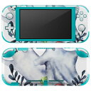 igsticker Nintendo Switch Lite 専用 デザインスキンシール 全面 ニンテンドー スイッチ ライト 専用 ゲーム機 カバー アクセサリー フィルム ステッカー エアフリー 015840 ハロウィン おばけ halloween