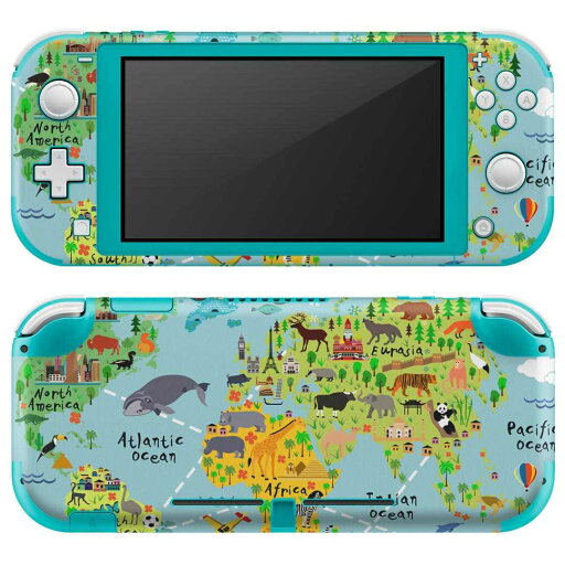 igsticker Nintendo Switch Lite 専用 デザインスキンシール 全面 ニンテンドー スイッチ ライト 専用 ゲーム機 カバー アクセサリー フィルム ステッカー エアフリー 015949 世界地図 wordmap igsticker Nintendo Switch Lite 専用 デザインスキンシール 全面 ニンテンドー スイッチ ライト 専用 ゲーム機 カバー アクセサリー フィルム ステッカー エアフリー 015949 世界地図 wordmap