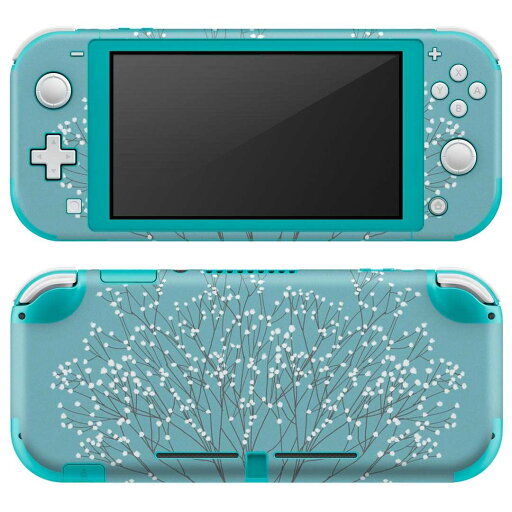 igsticker Nintendo Switch Lite 専用 デザインスキンシール 全面 ニンテンドー スイッチ ライト 専用 ゲーム機 カバー アクセサリー フィルム ステッカー エアフリー 015969 花 白 木 igsticker Nintendo Switch Lite 専用 デザインスキンシール 全面 ニンテンドー スイッチ ライト 専用 ゲーム機 カバー アクセサリー フィルム ステッカー エアフリー 015969 花 白 木
